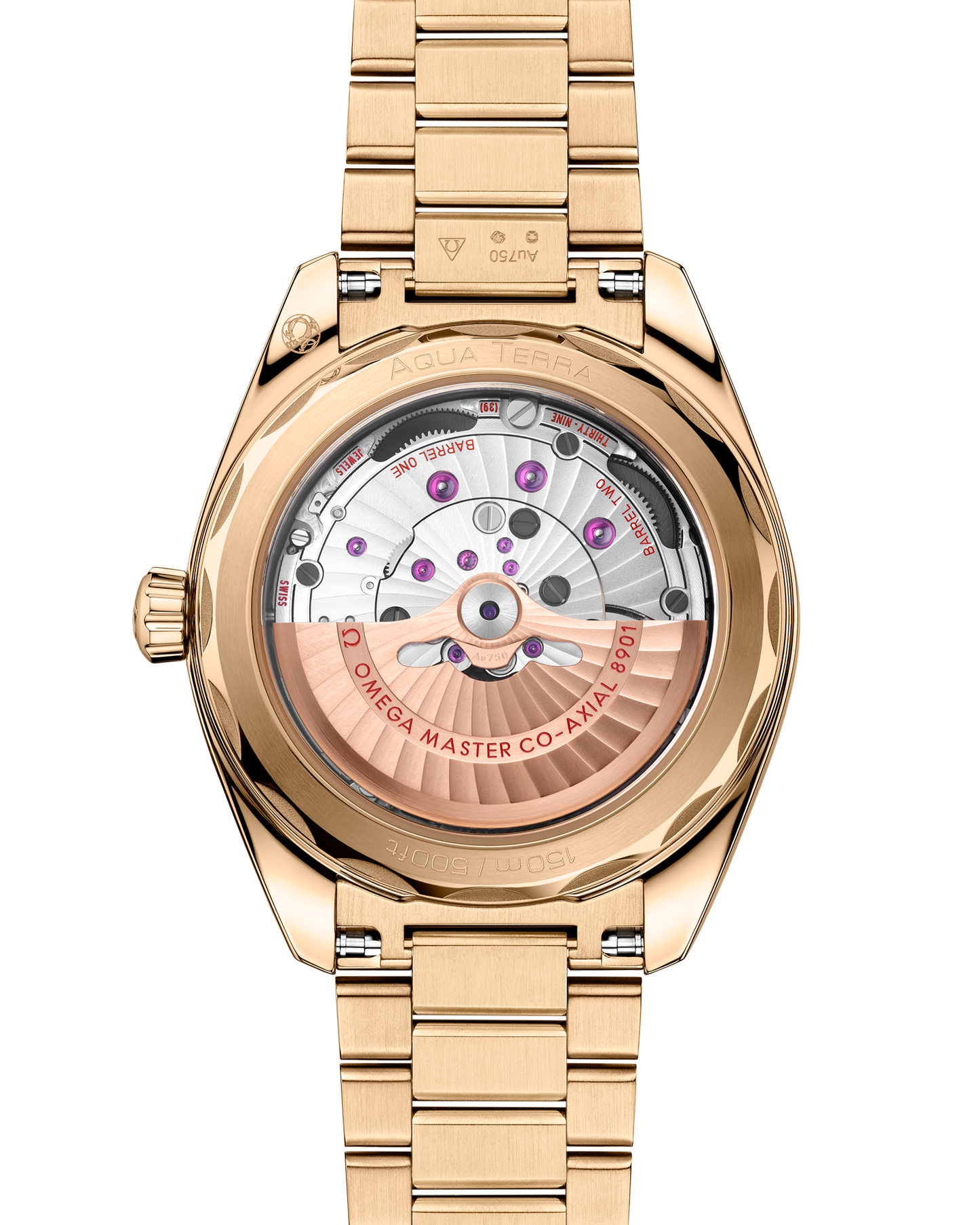 Seamaster Aqua Terra 150M 41 mm, Moonshine™ gold on Moonshine™ gold