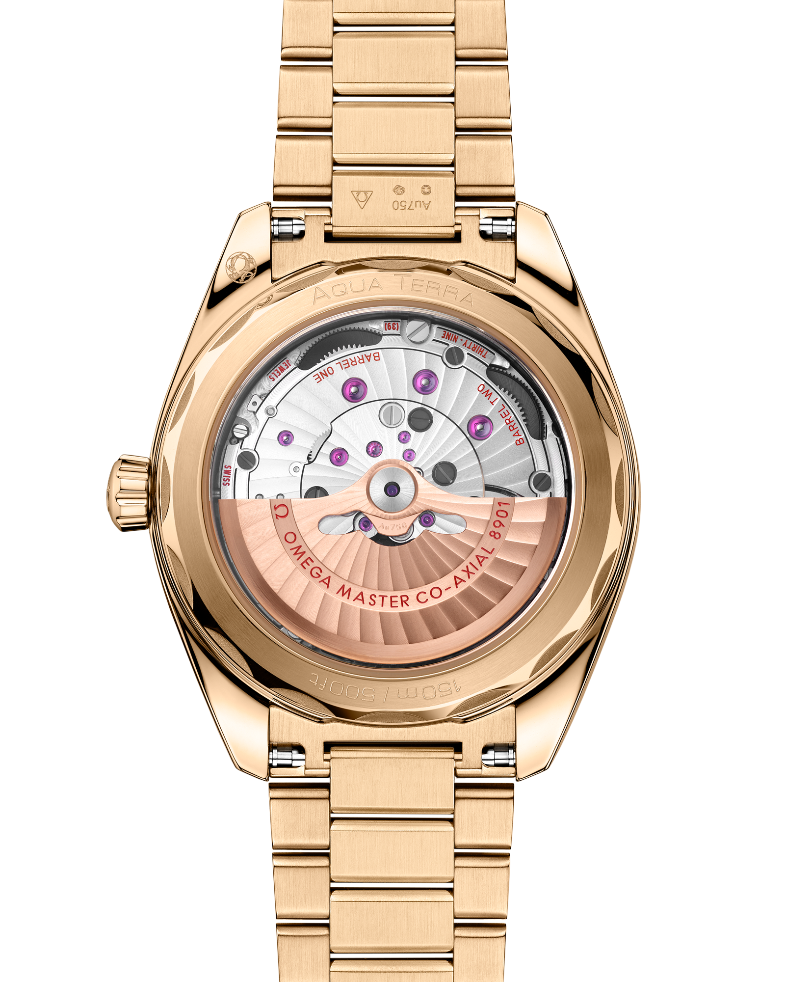 Seamaster Aqua Terra 150M 41 mm, Moonshine™ gold on Moonshine™ gold
