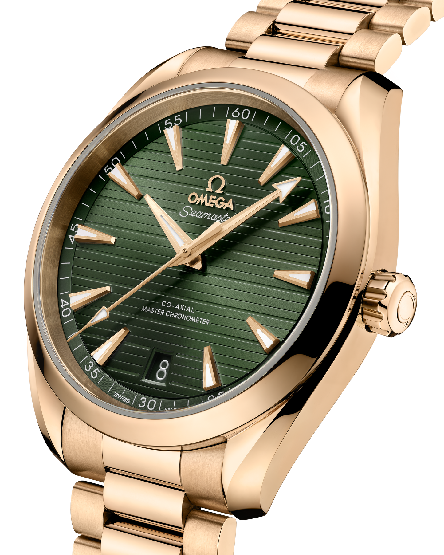 Seamaster Aqua Terra 150M 41 mm, Moonshine™ gold on Moonshine™ gold