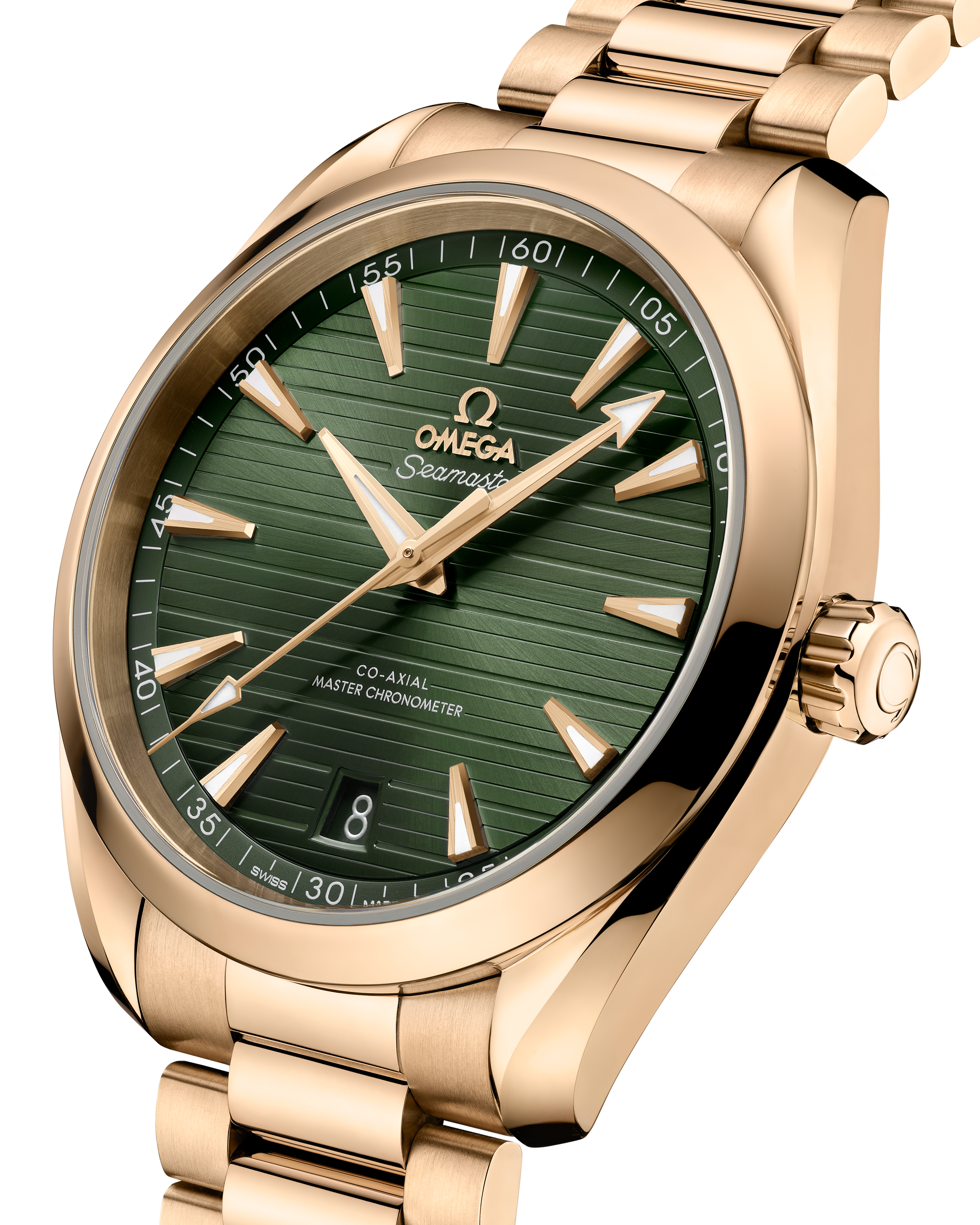 Seamaster Aqua Terra 150M 41 mm, Moonshine™ gold on Moonshine™ gold