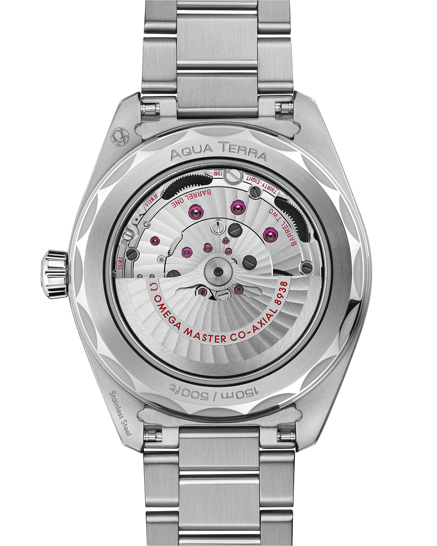 Seamaster Aqua Terra 150M 43 mm, steel on steel