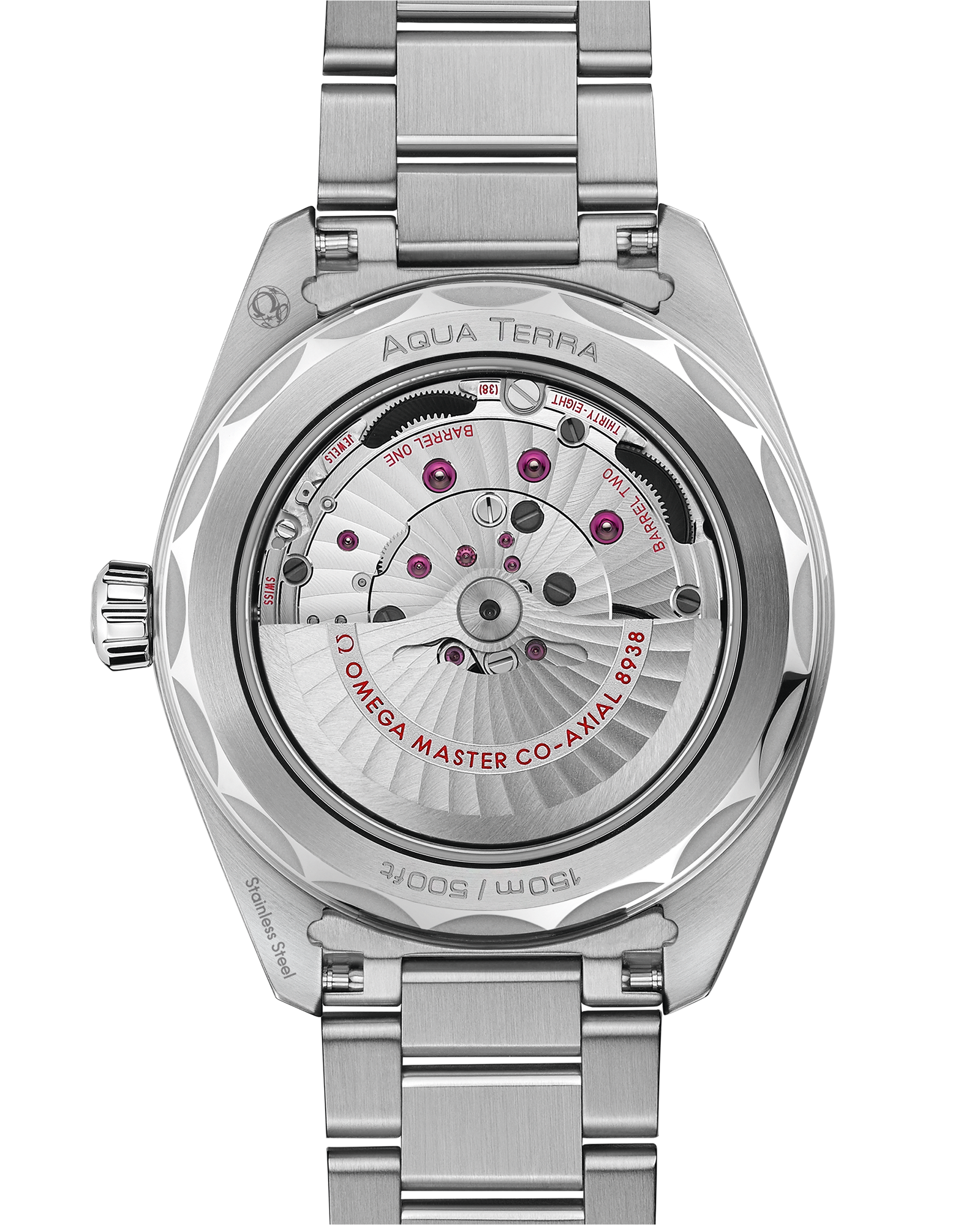 Seamaster Aqua Terra 150M 43 mm, steel on steel