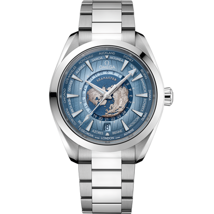 Seamaster Aqua Terra 150M 43 mm, steel on steel