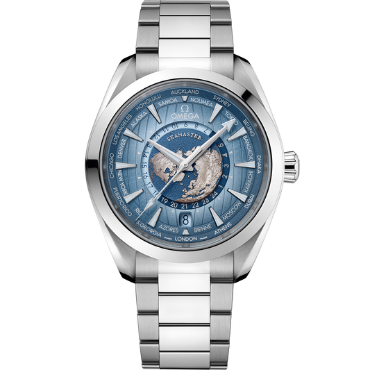 Seamaster Aqua Terra 150M 43 mm, steel on steel