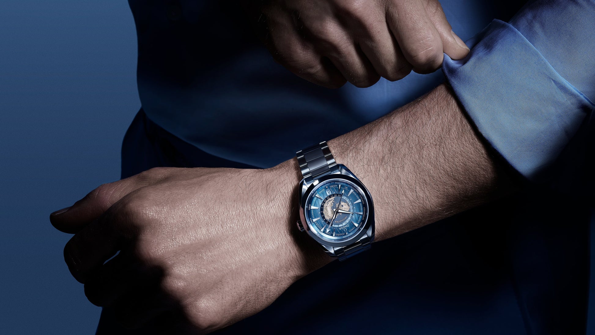 Seamaster Aqua Terra 150M 43 mm, steel on steel