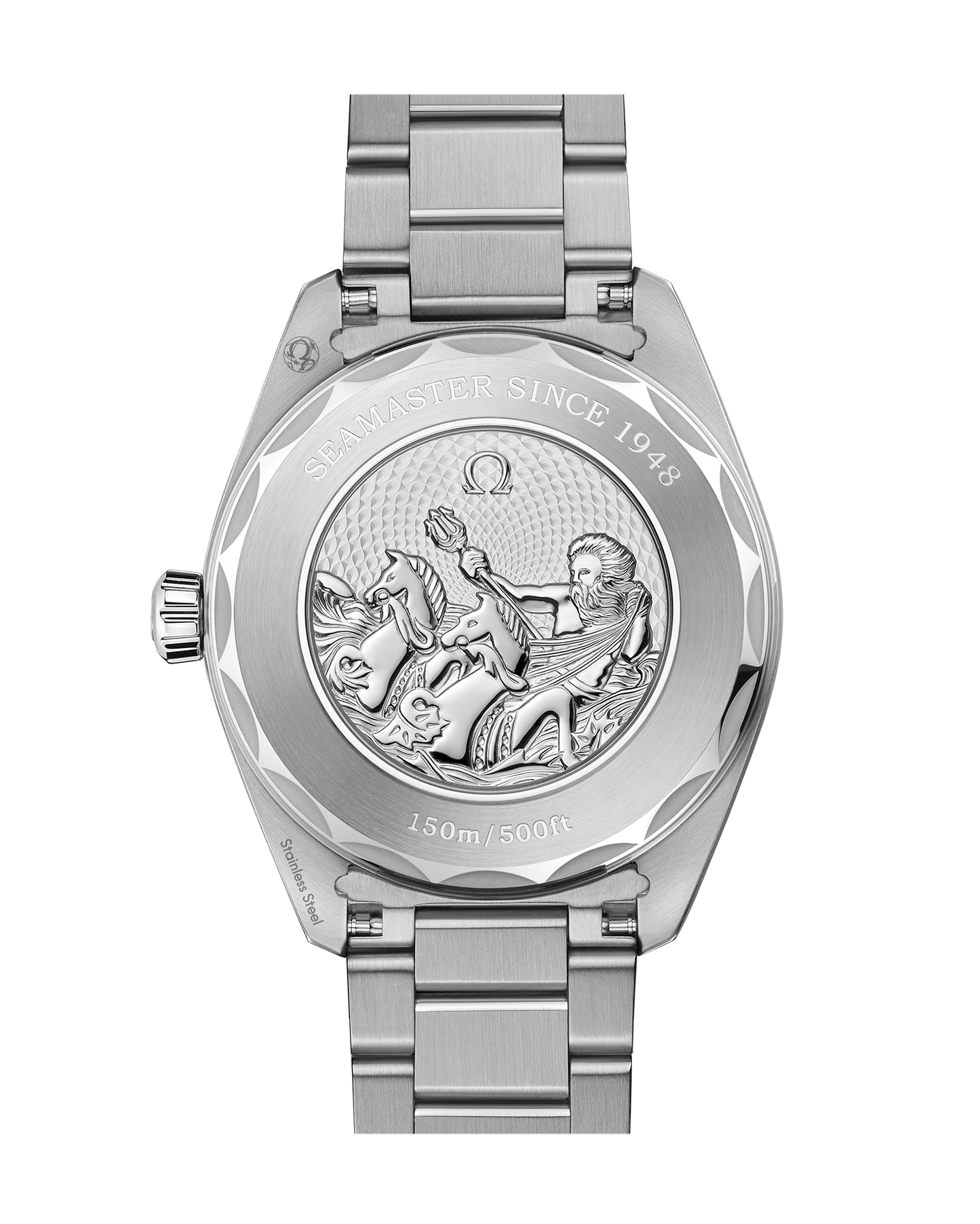 Seamaster Aqua Terra 150M 43 mm, steel on steel