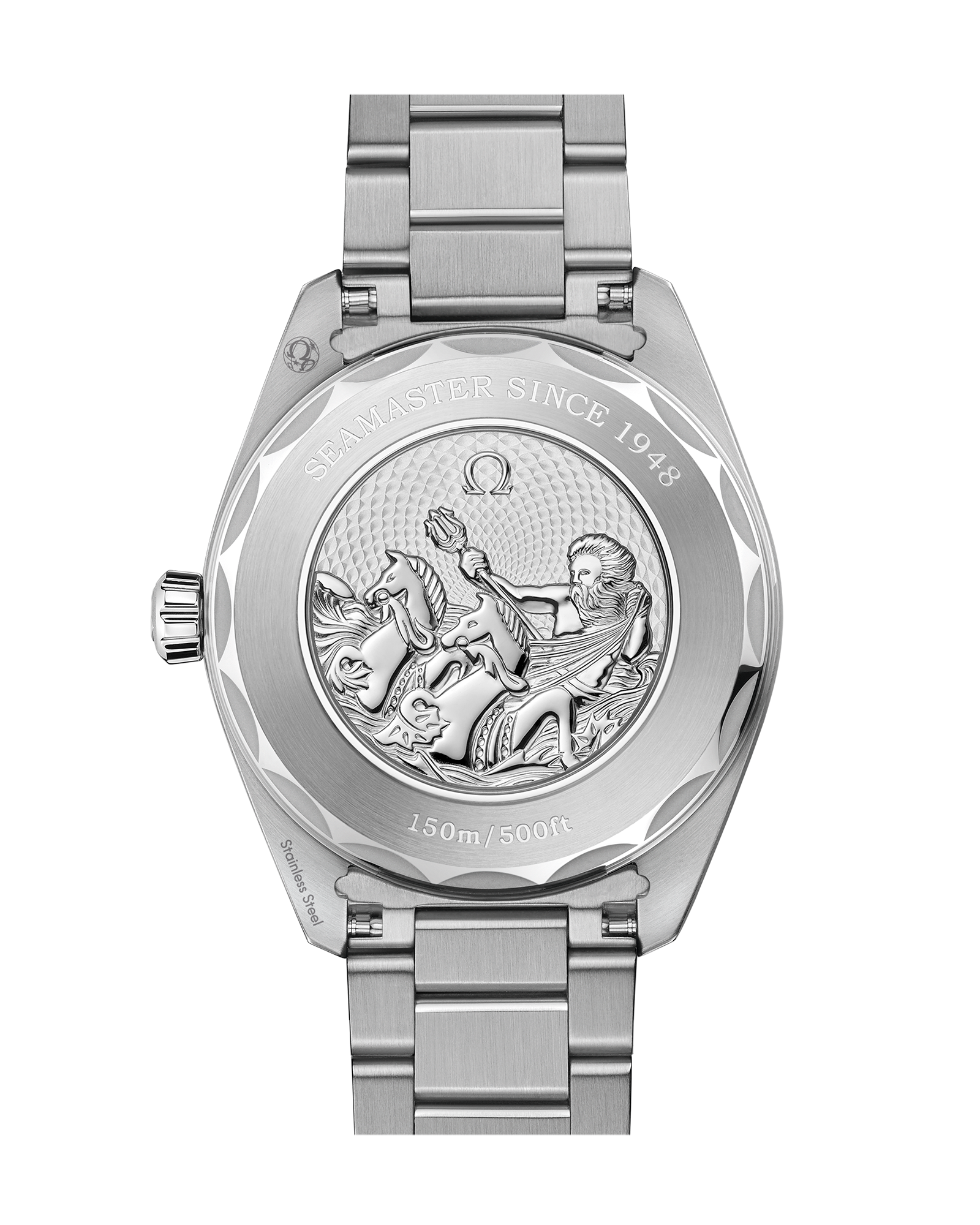 Seamaster Aqua Terra 150M 43 mm, steel on steel