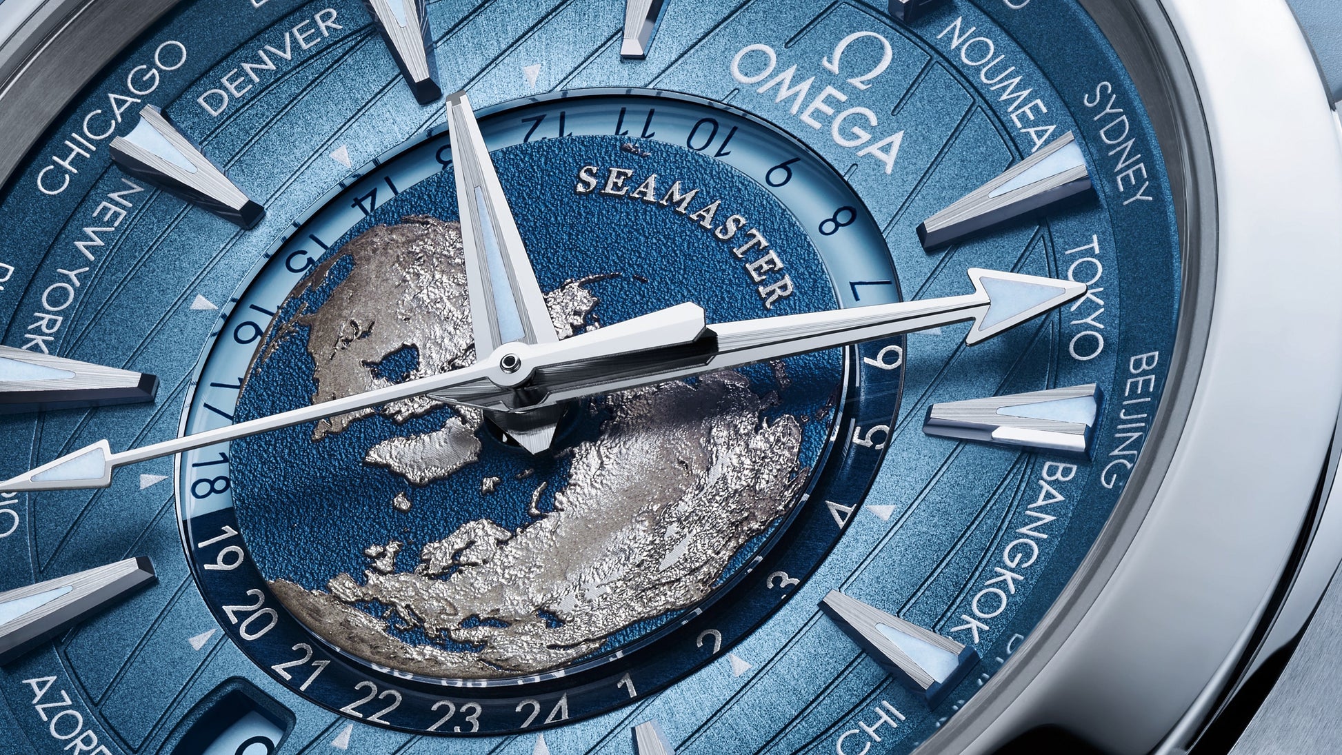 Seamaster Aqua Terra 150M 43 mm, steel on rubber strap