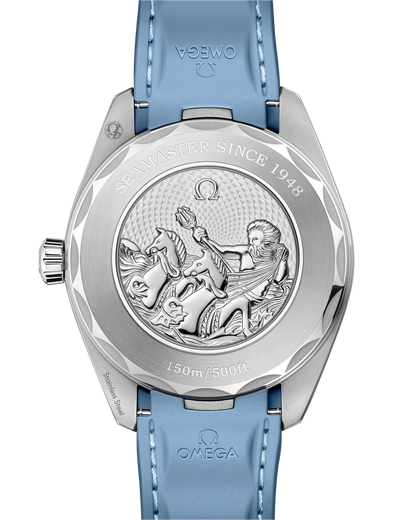 Seamaster Aqua Terra 150M 43 mm, steel on rubber strap