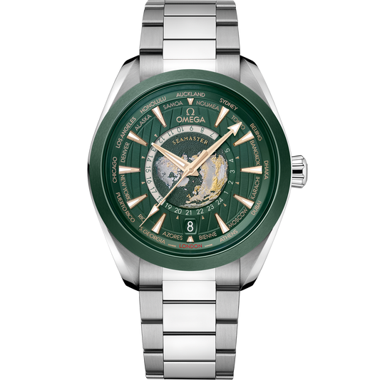 Seamaster Aqua Terra 150M 43 mm, steel on steel