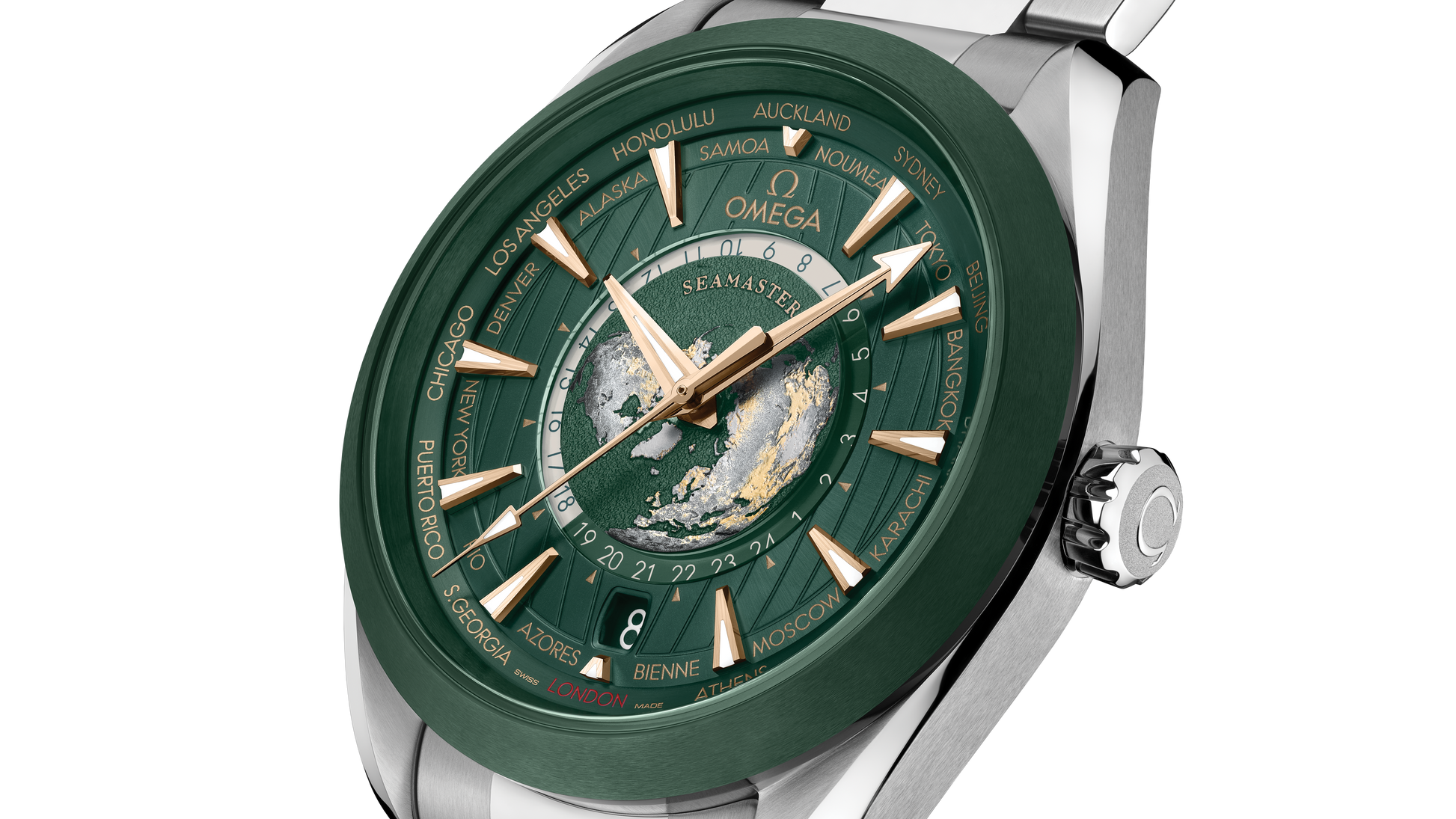 Seamaster Aqua Terra 150M 43 mm, steel on steel