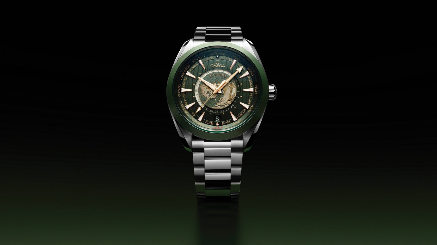 Seamaster Aqua Terra 150M 43 mm, steel on steel