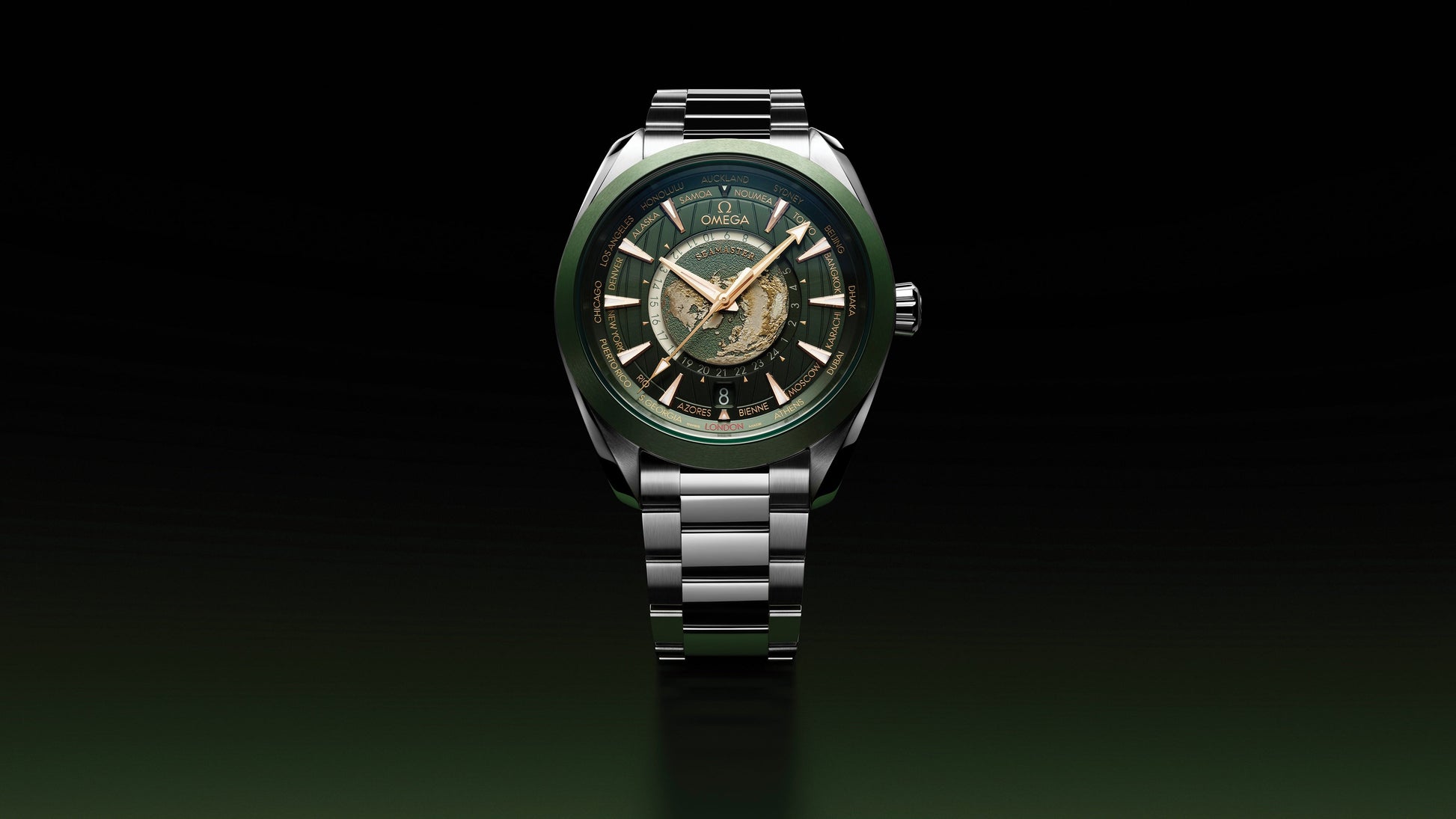 Seamaster Aqua Terra 150M 43 mm, steel on steel