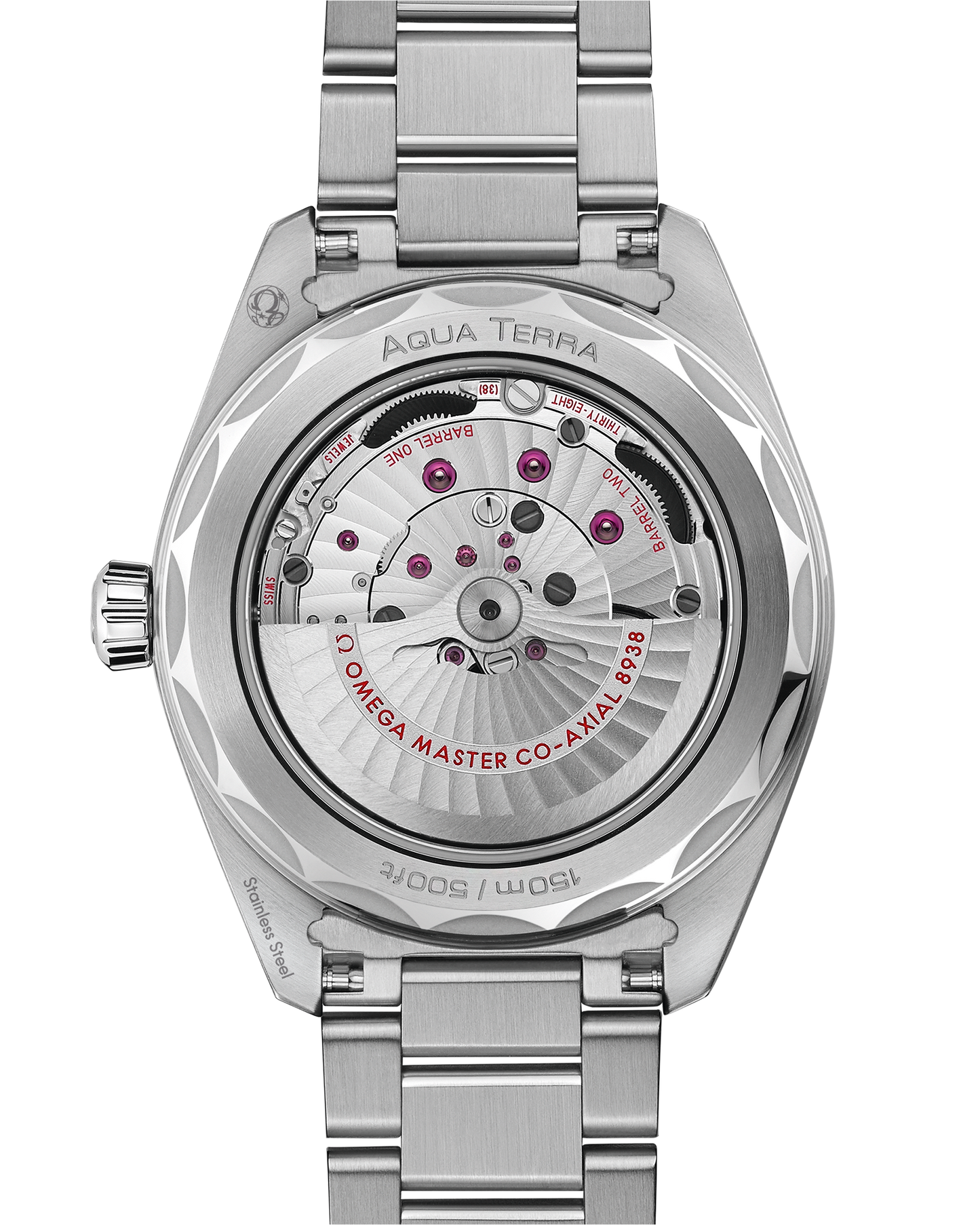 Seamaster Aqua Terra 150M 43 mm, steel on steel