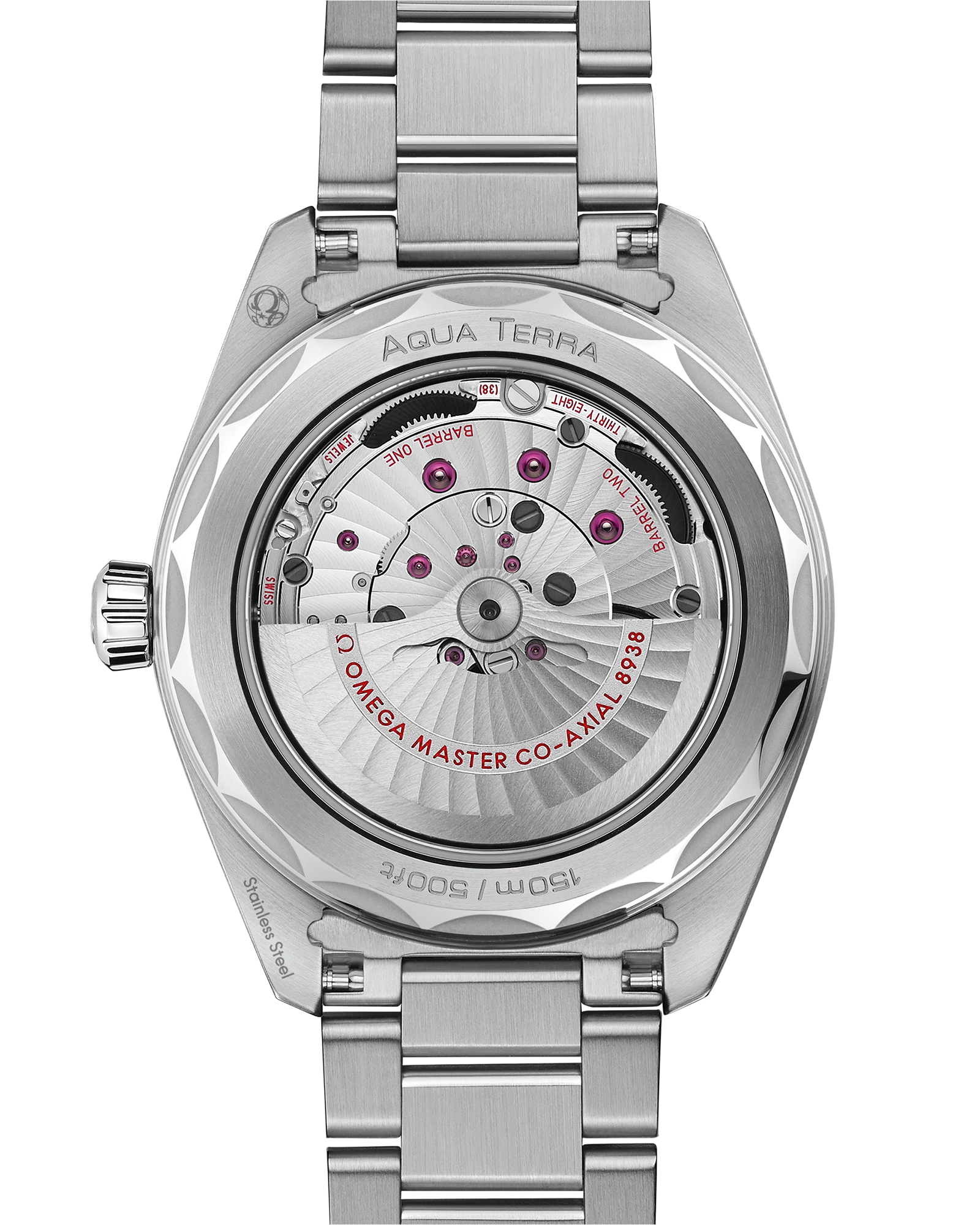 Seamaster Aqua Terra 150M 43 mm, steel on steel