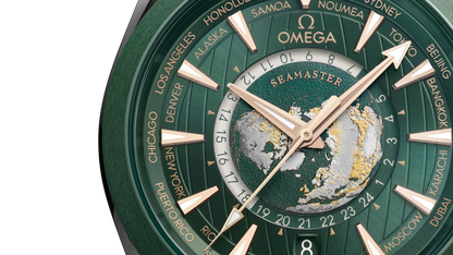 Seamaster Aqua Terra 150M 43 mm, steel on rubber strap