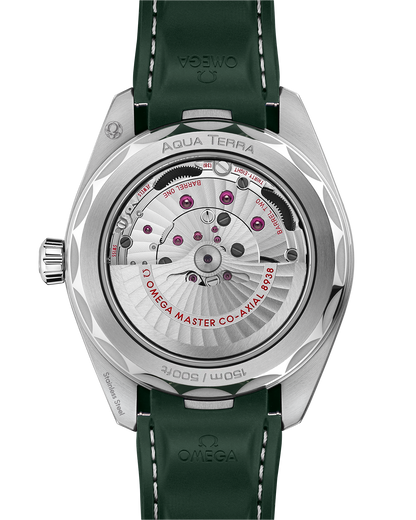 Seamaster Aqua Terra 150M 43 mm, steel on rubber strap