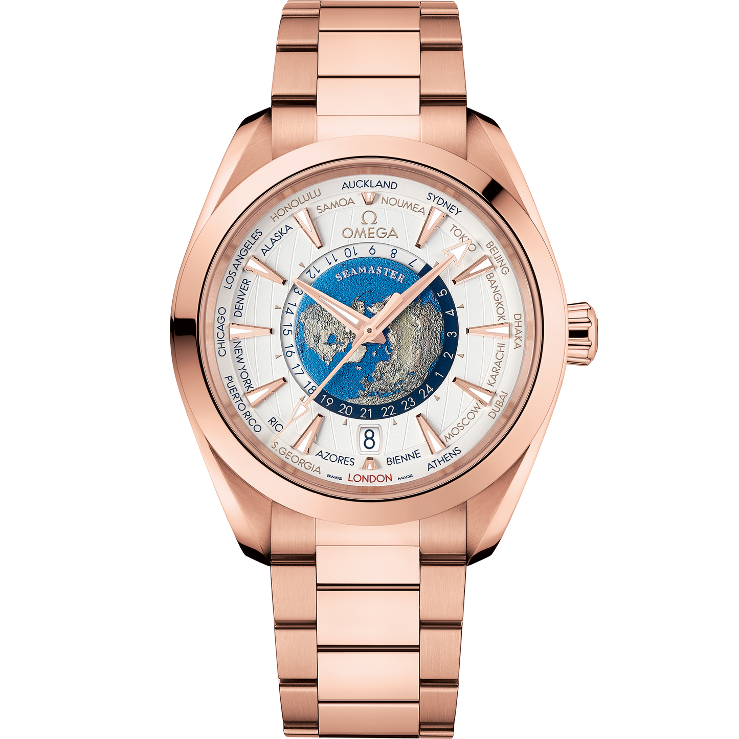 Seamaster Aqua Terra 150M 43 mm, Sedna™ gold on Sedna™ gold