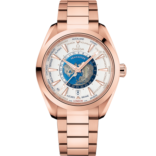 Seamaster Aqua Terra 150M 43 mm, Sedna™ gold on Sedna™ gold