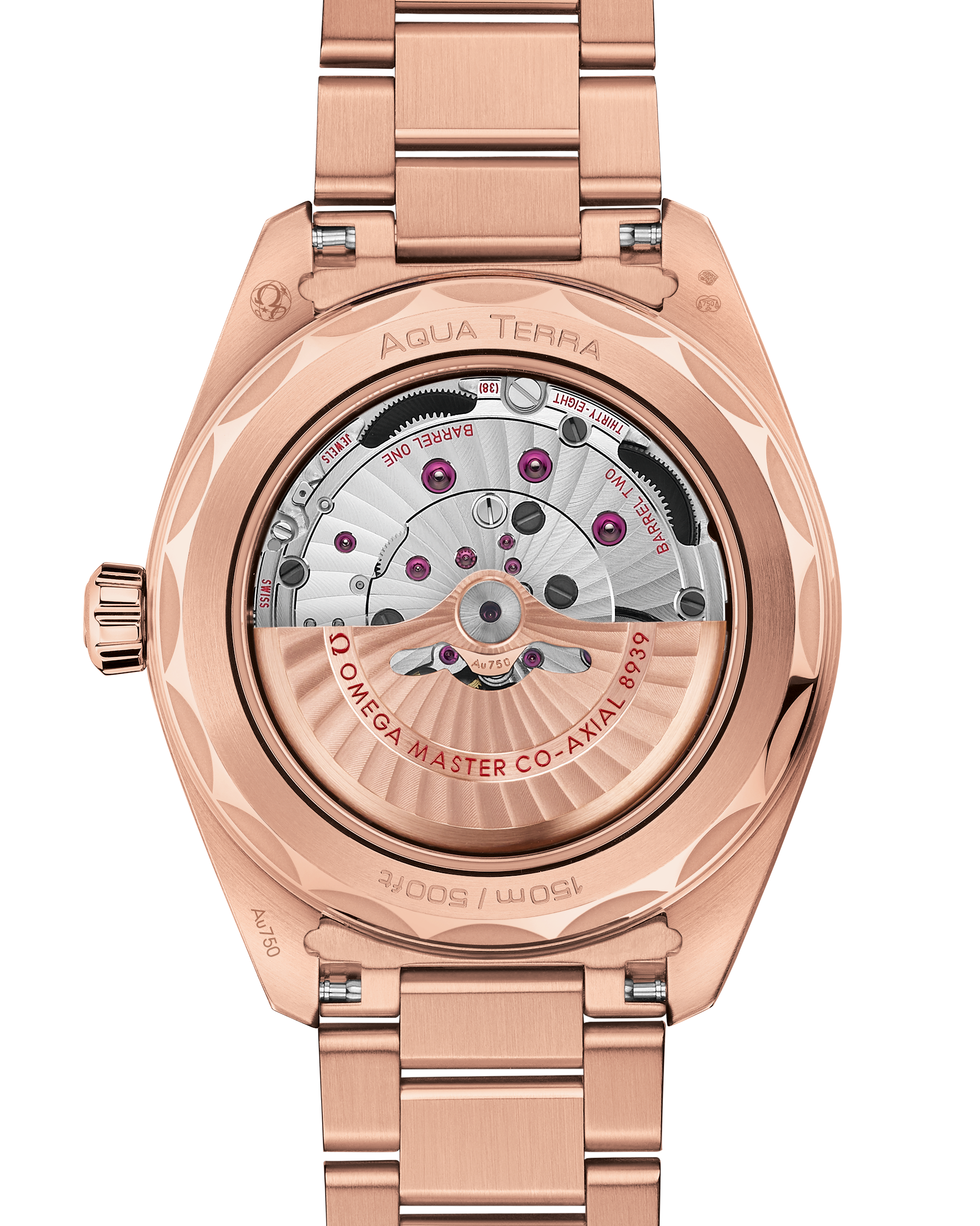 Seamaster Aqua Terra 150M 43 mm, Sedna™ gold on Sedna™ gold