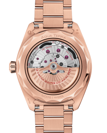 Seamaster Aqua Terra 150M 43 mm, Sedna™ gold on Sedna™ gold
