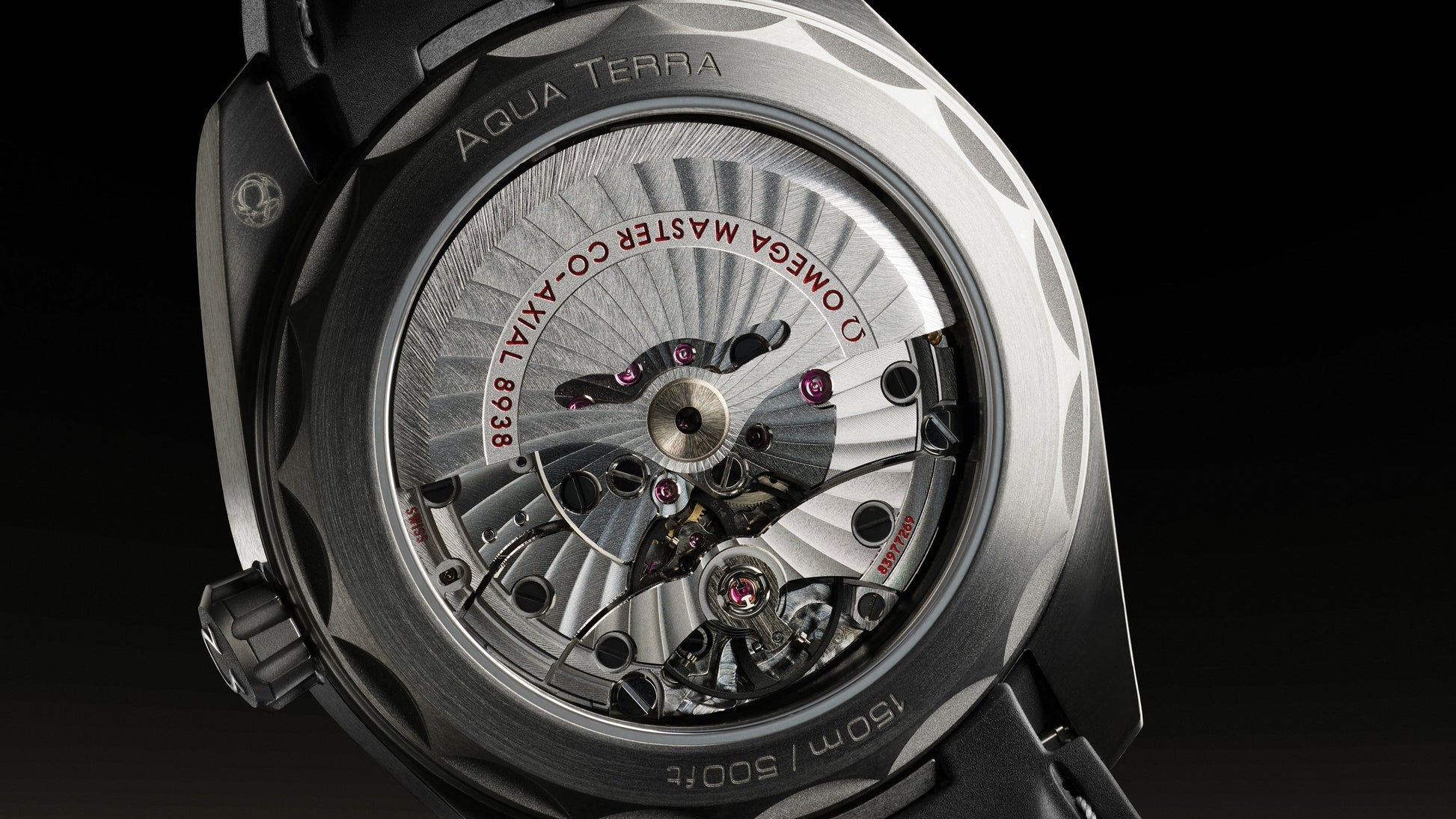 Seamaster Aqua Terra 150M 43 mm, titanium on rubber strap