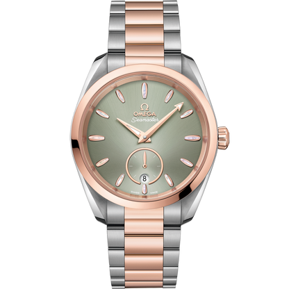 Seamaster Aqua Terra 150M 38 mm, steel ‑ Sedna™ gold on steel ‑ Sedna™ gold
