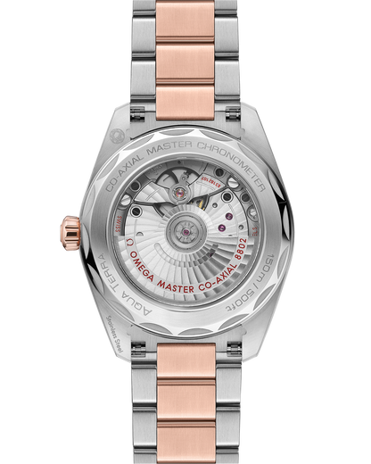Seamaster Aqua Terra 150M 38 mm, steel ‑ Sedna™ gold on steel ‑ Sedna™ gold