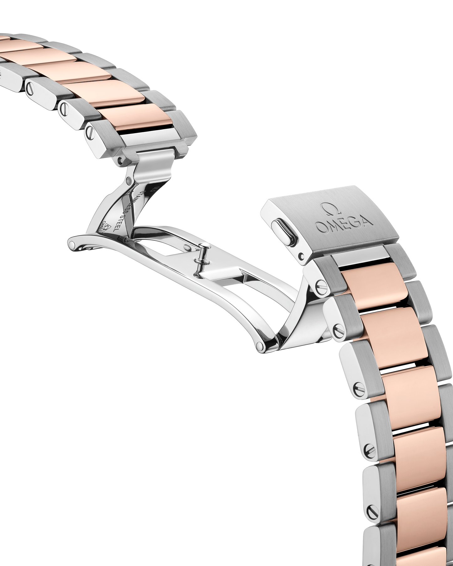 Seamaster Aqua Terra 150M 38 mm, steel ‑ Sedna™ gold on steel ‑ Sedna™ gold