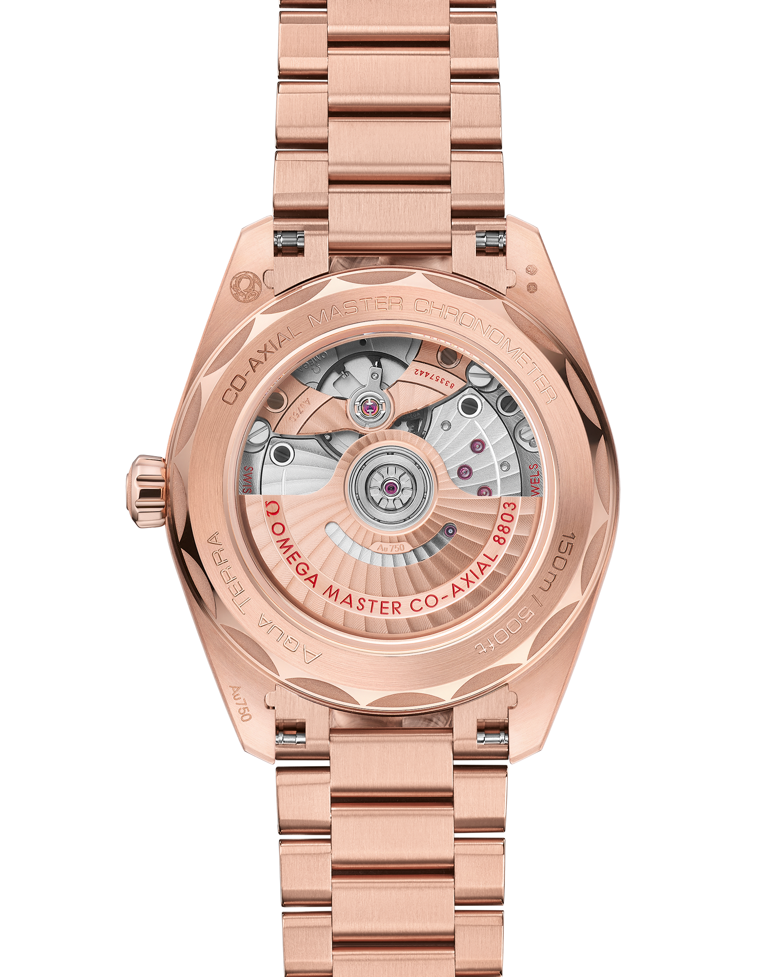 Seamaster Aqua Terra 150M 38 mm, Sedna™ gold on Sedna™ gold