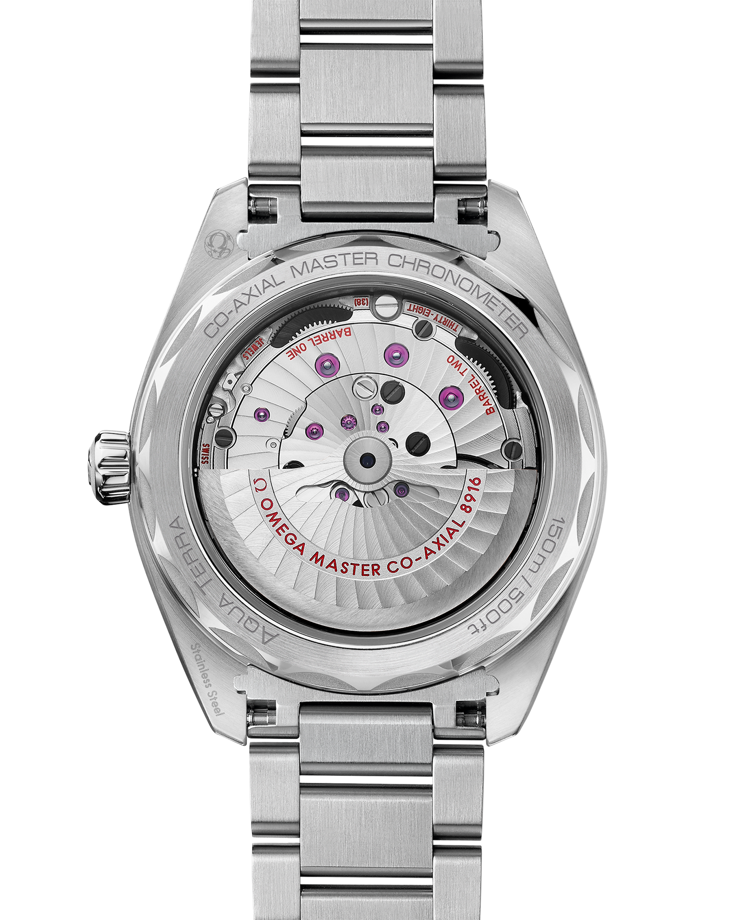 Seamaster Aqua Terra 150M 41 mm, steel on steel