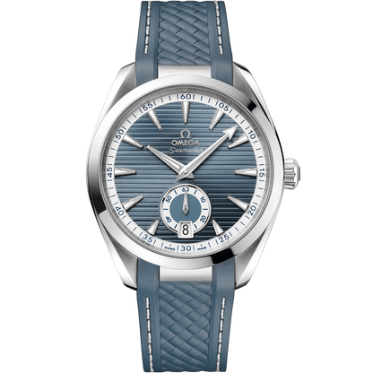 Seamaster Aqua Terra 150M 41 mm, steel on rubber strap