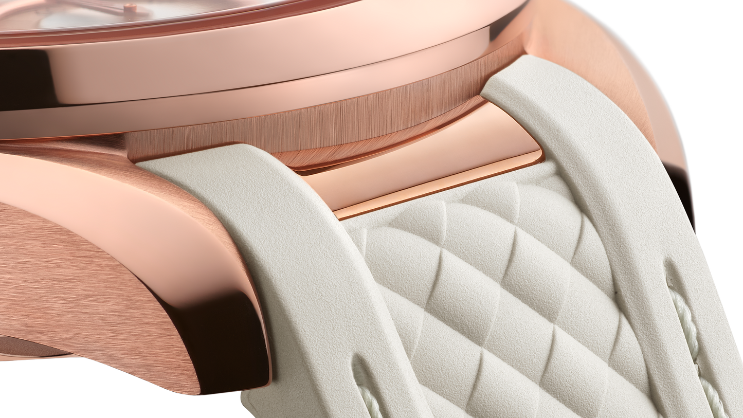 Seamaster Aqua Terra 150M 41 mm, Sedna™ gold on rubber strap
