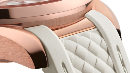 Seamaster Aqua Terra 150M 41 mm, Sedna™ gold on rubber strap