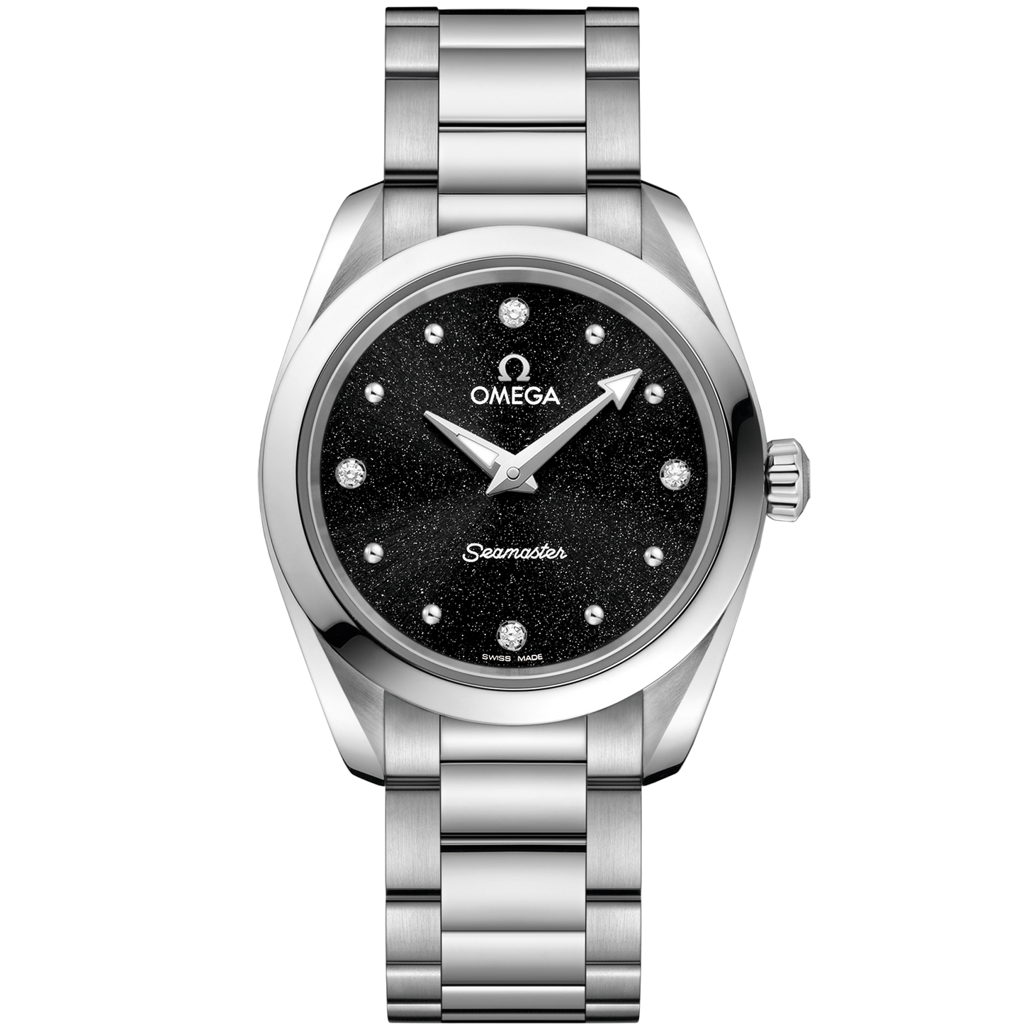 Seamaster Aqua Terra 150M 28 mm, steel on steel