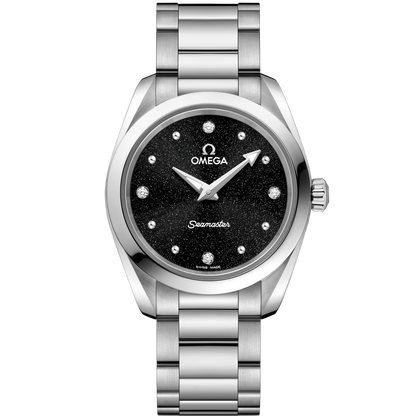 Seamaster Aqua Terra 150M 28 mm, steel on steel