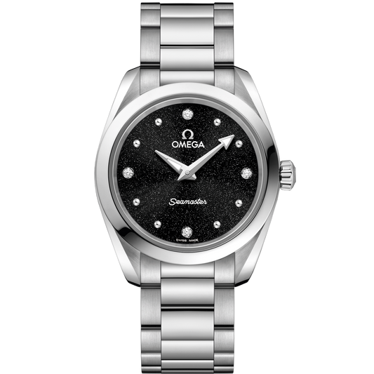 Seamaster Aqua Terra 150M 28 mm, steel on steel
