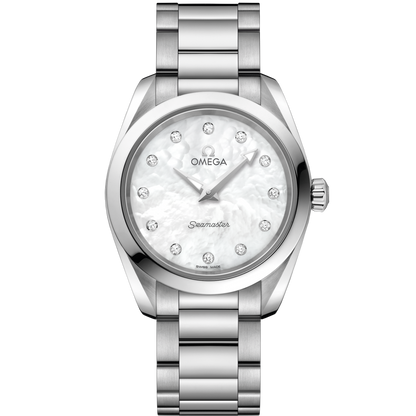 Seamaster Aqua Terra 150M 28 mm, steel on steel