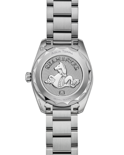 Seamaster Aqua Terra 150M 28 mm, steel on steel
