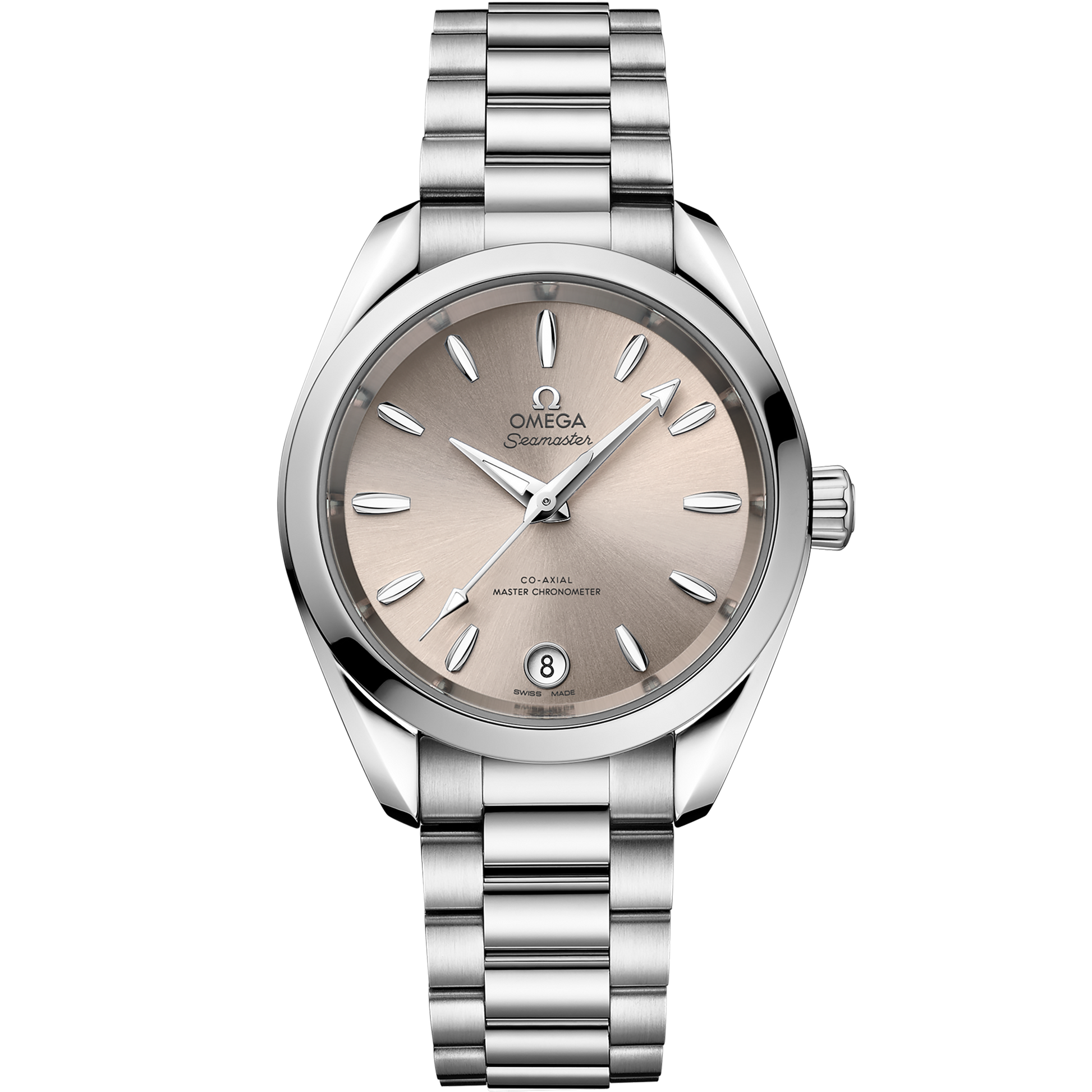 Seamaster Aqua Terra Shades 34 mm, steel on steel