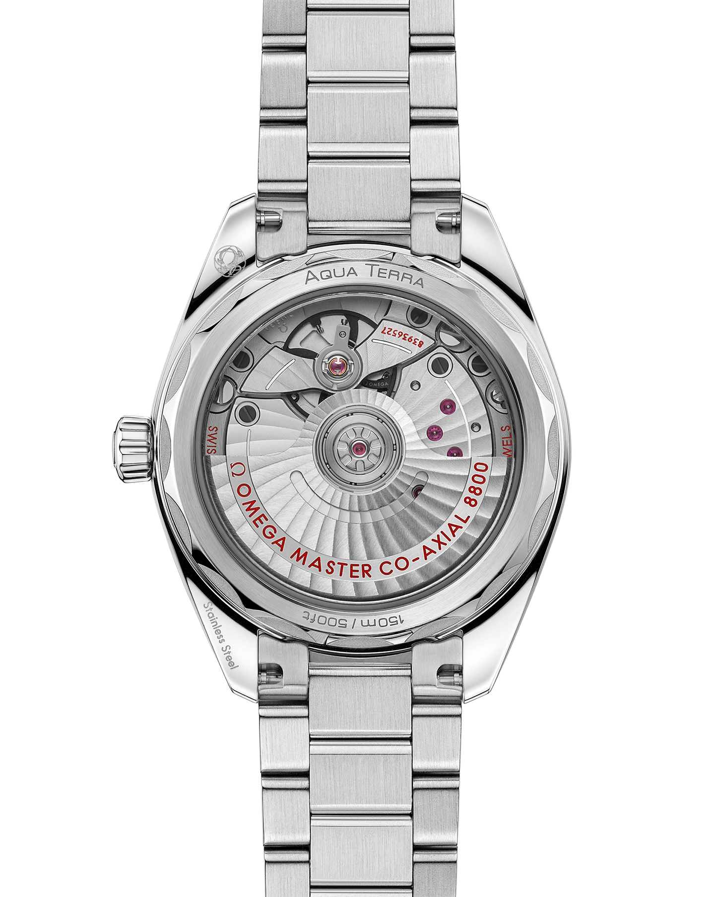 Seamaster Aqua Terra Shades 34 mm, steel on steel
