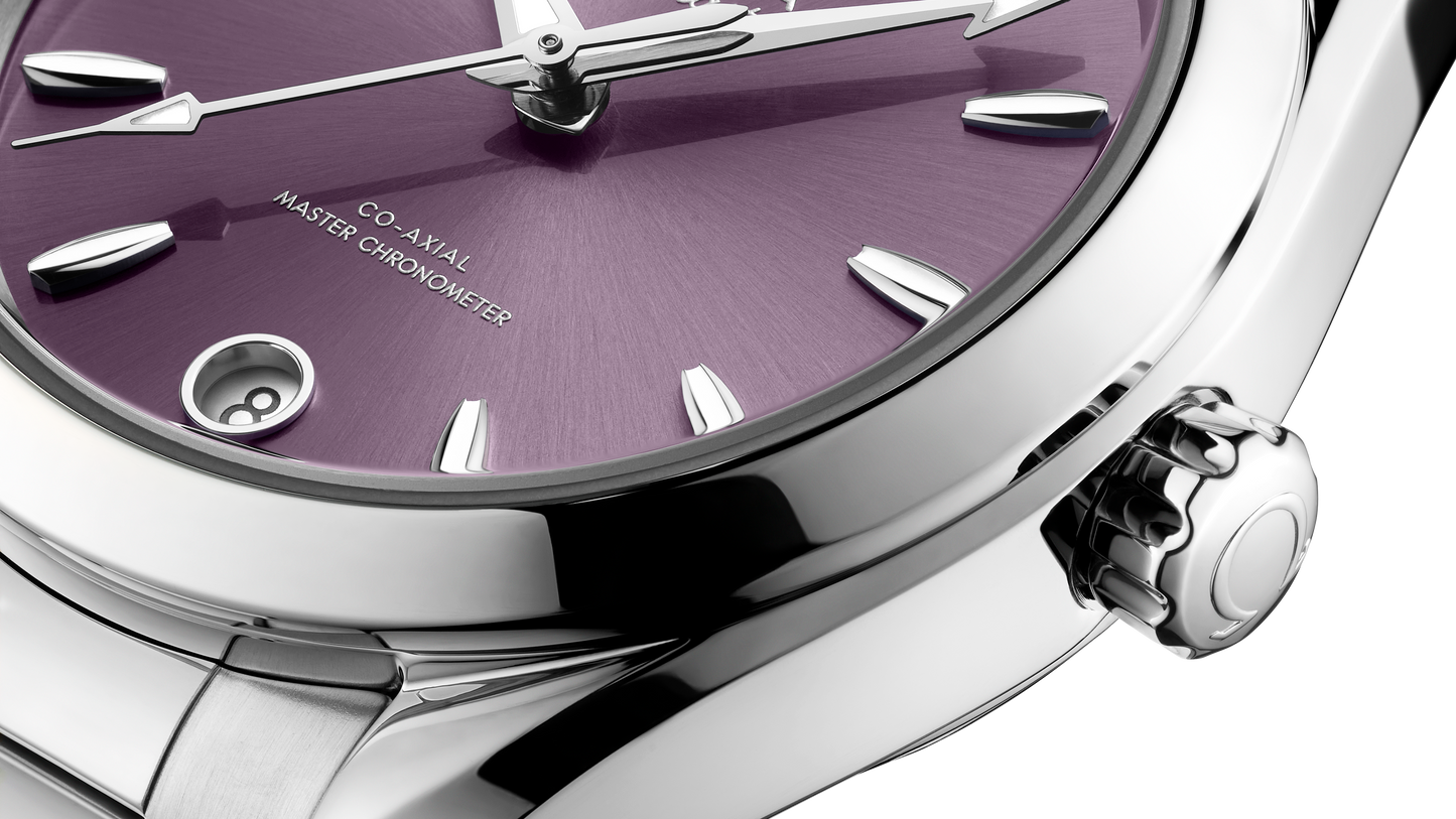 Seamaster Aqua Terra Shades 34 mm, steel on steel