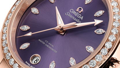 Seamaster Aqua Terra Shades 34 mm, Sedna™ gold on Sedna™ gold
