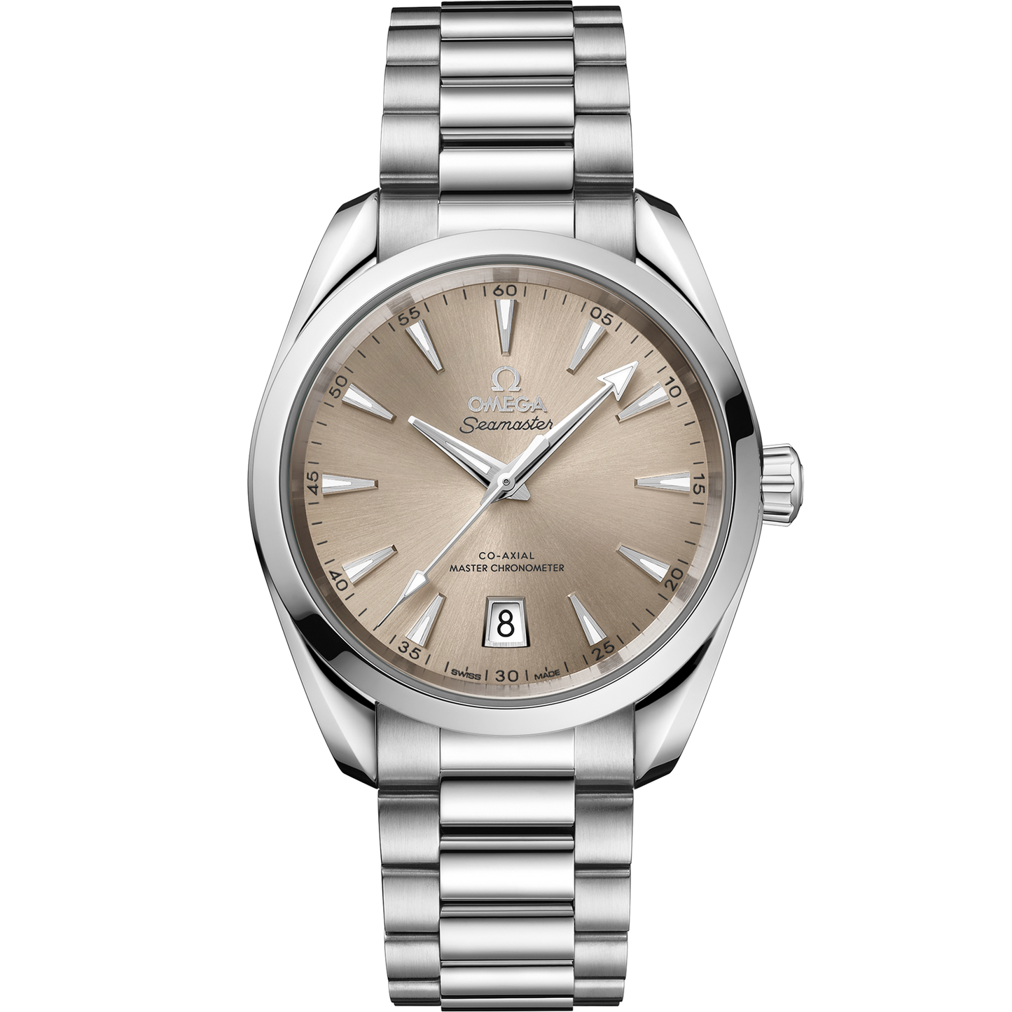 Seamaster Aqua Terra Shades 38 mm, steel on steel