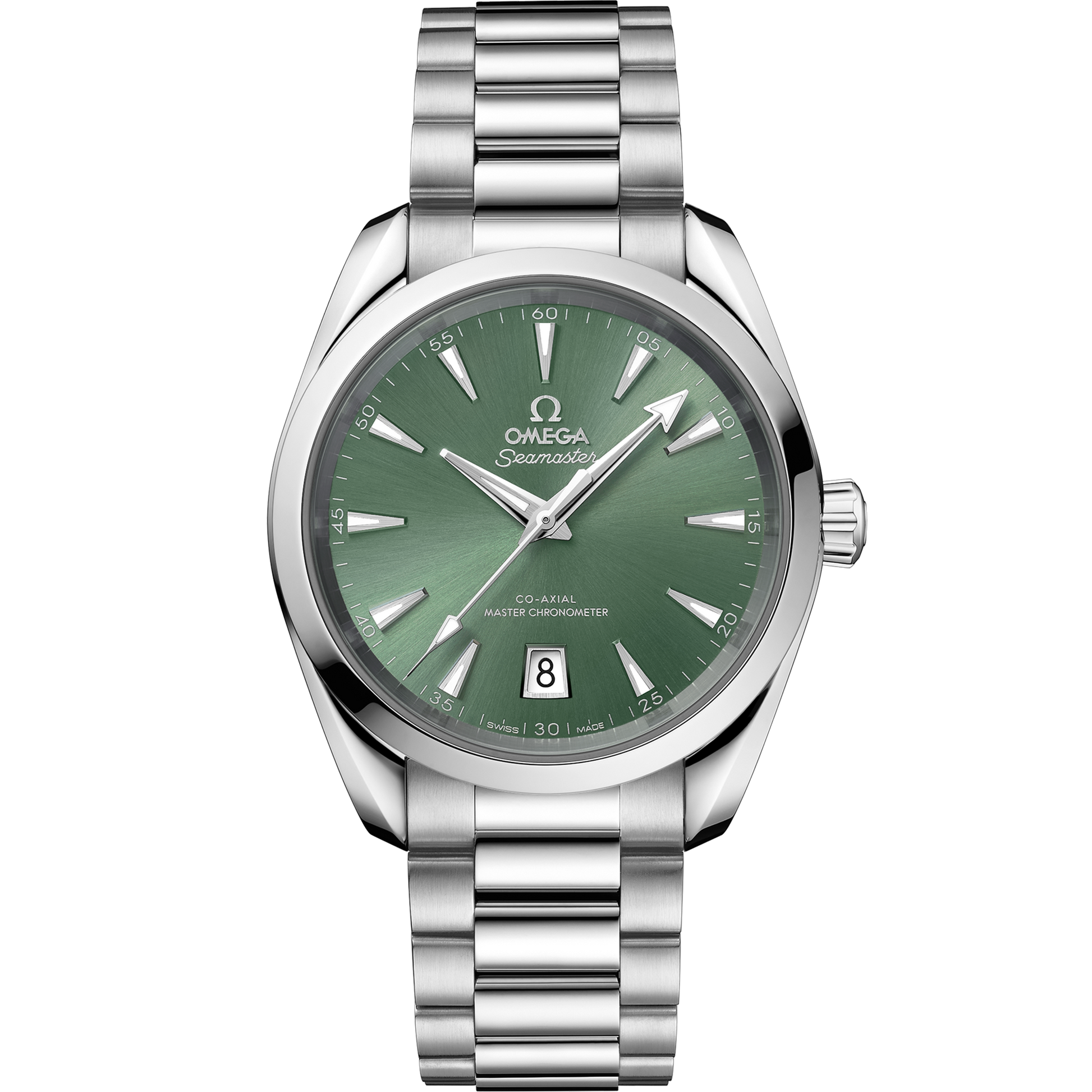 Seamaster Aqua Terra Shades 38 mm, steel on steel