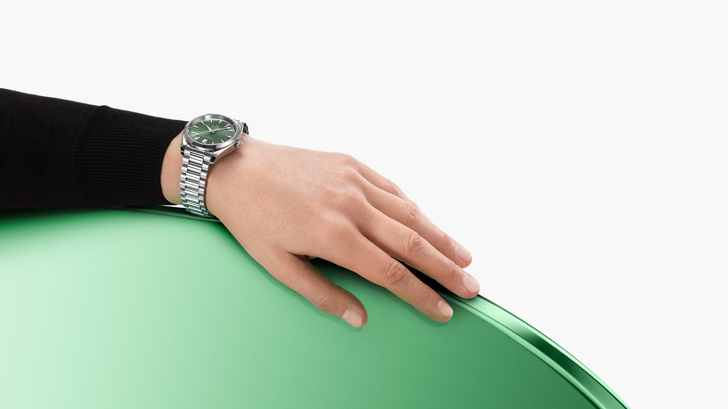 Seamaster Aqua Terra Shades 38 mm, steel on steel
