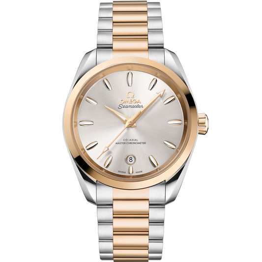 Seamaster Aqua Terra Shades 38 mm, steel ‑ Moonshine™ gold on steel ‑ Moonshine™ gold