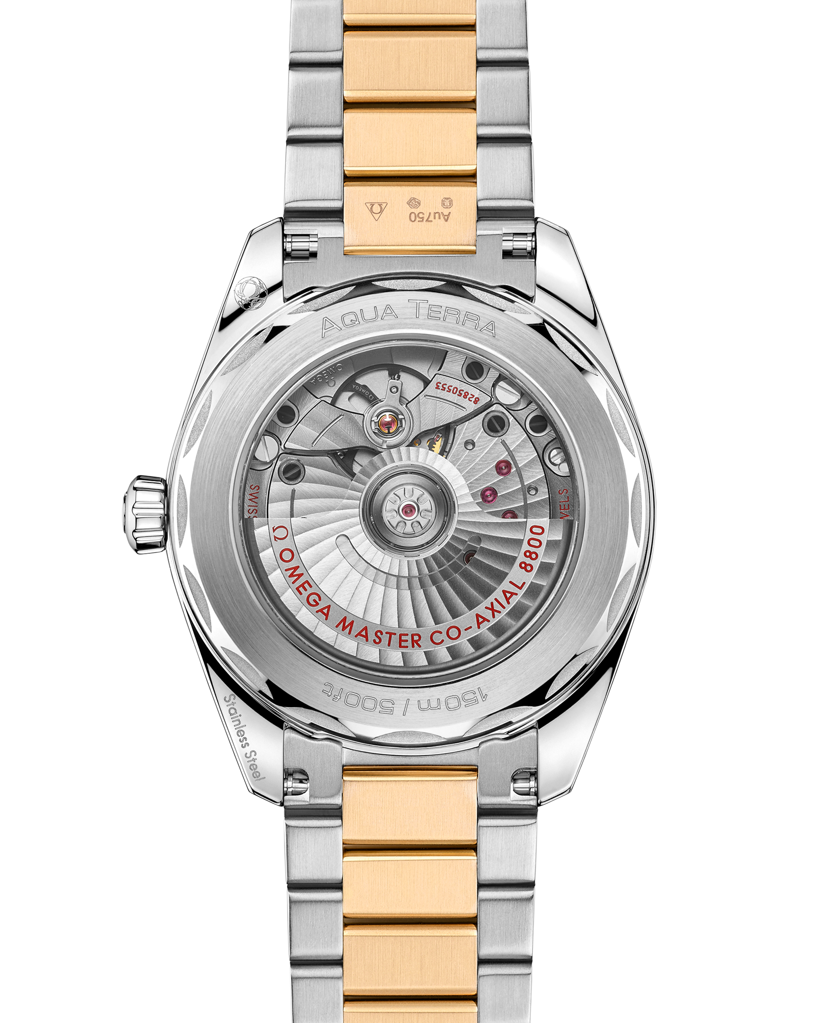 Seamaster Aqua Terra Shades 38 mm, steel ‑ Moonshine™ gold on steel ‑ Moonshine™ gold