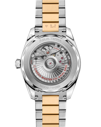 Seamaster Aqua Terra Shades 38 mm, steel ‑ Moonshine™ gold on steel ‑ Moonshine™ gold