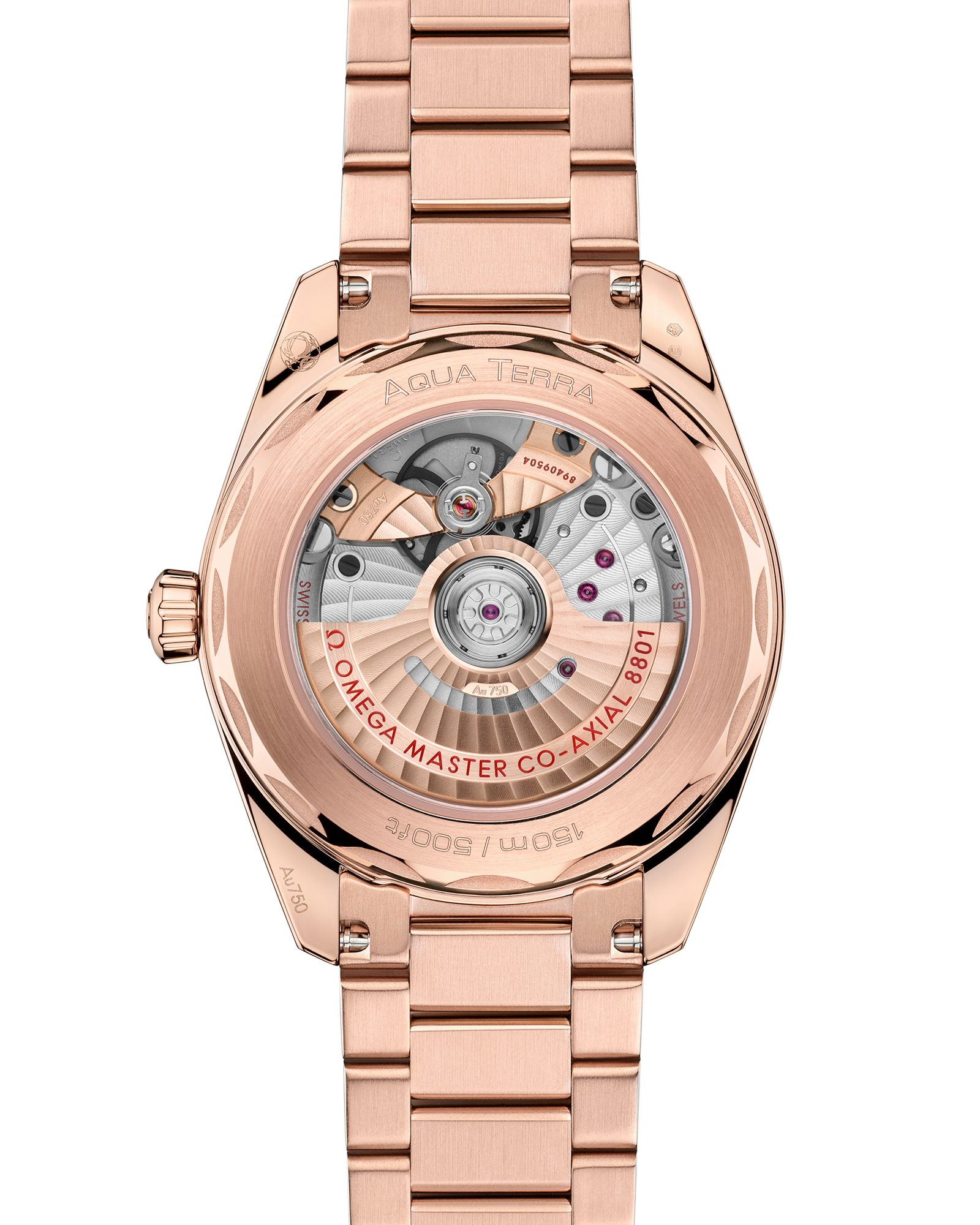 Seamaster Aqua Terra Shades 38 mm, Sedna™ gold on Sedna™ gold